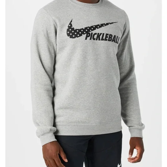 Nike Gray Pickleball Men's Sweatshirt - Picture 2 of 2